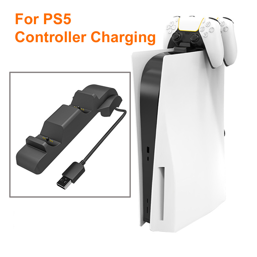 Gaming Accessories For Ps5 - for PS5 Controller Charger Gamepad Dual