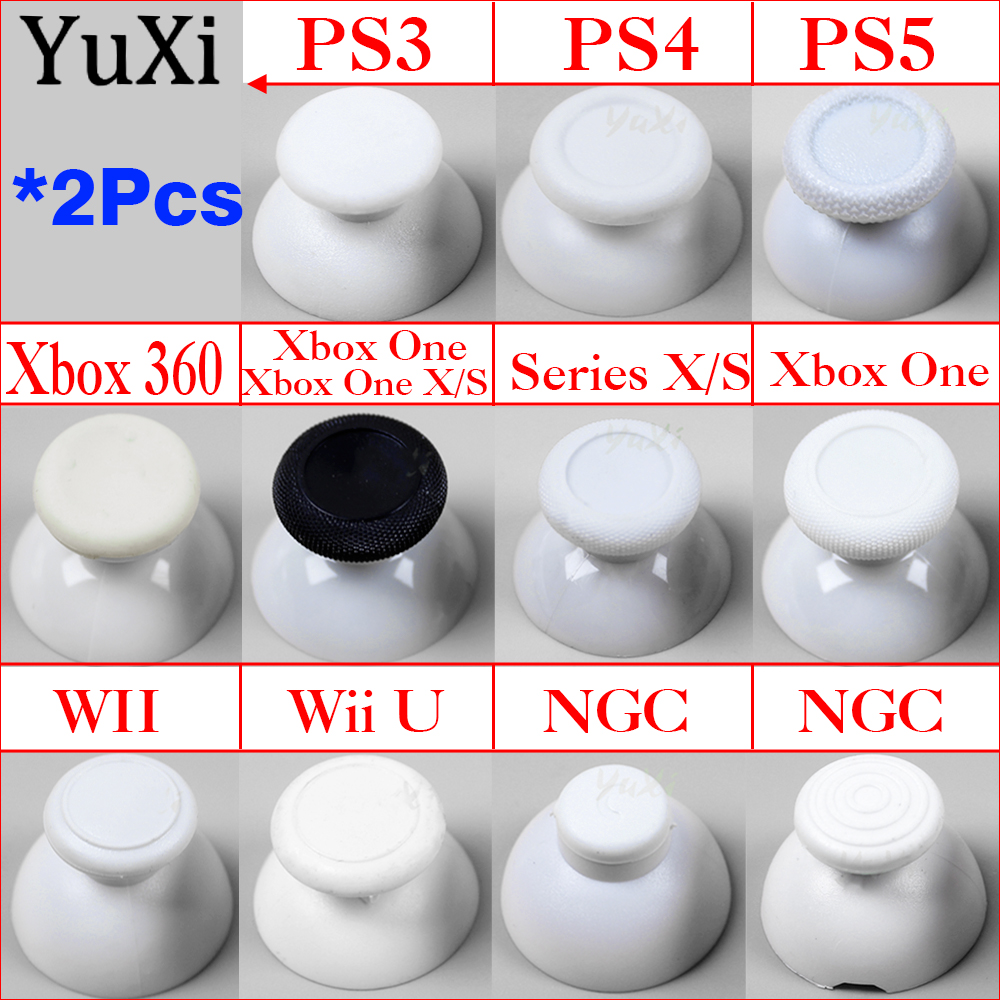 Gaming Accessories Xbox - 2Pcs 3D Analog Thumbstick Cap For