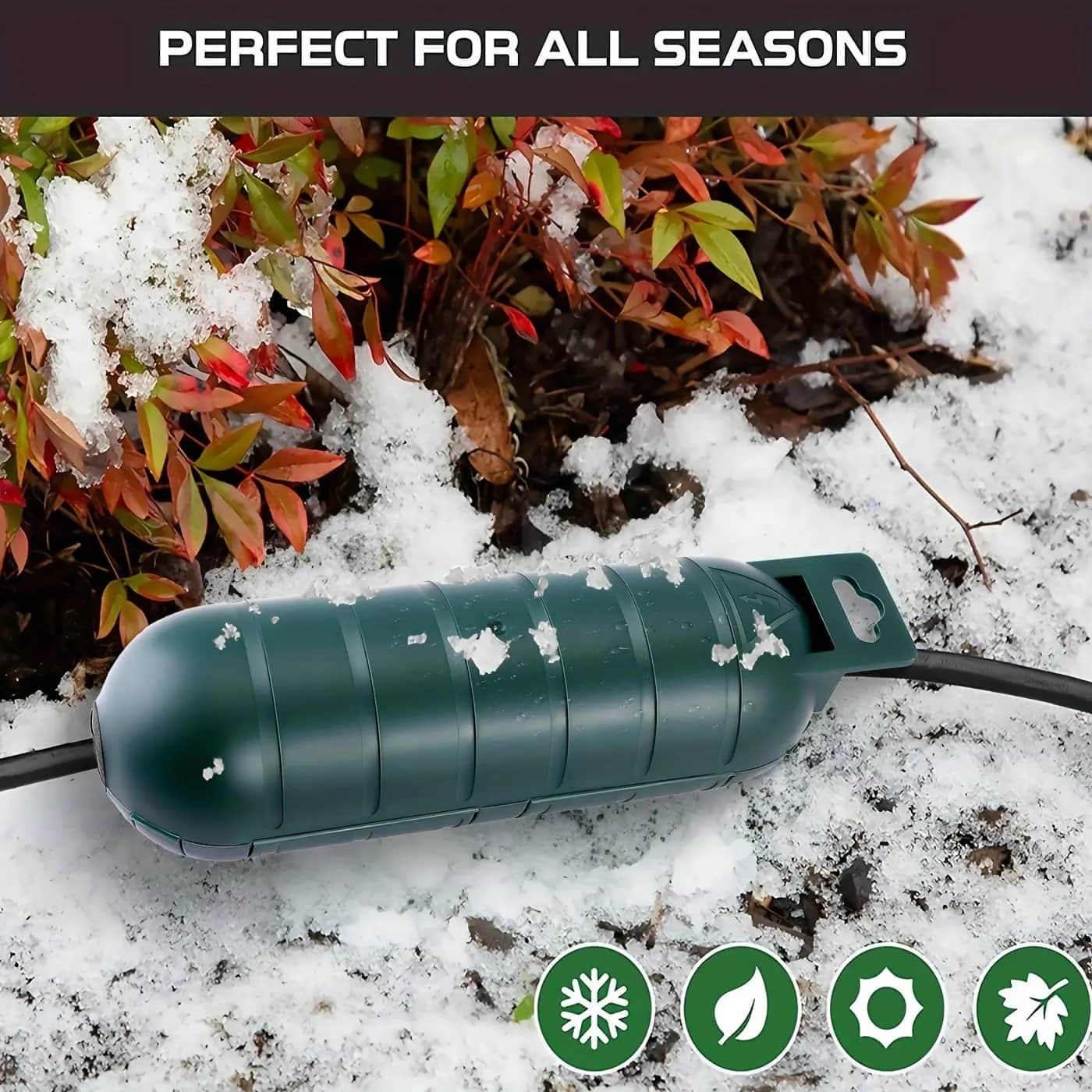 Sleeved Cable Kit - Outdoor Extension Cord Sleeve Set, Waterproof