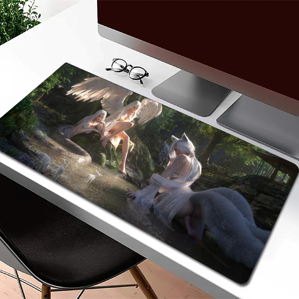 Forest girl Gaming Mats Extend - огляд і ціна Gaming Accessories Pc Setup