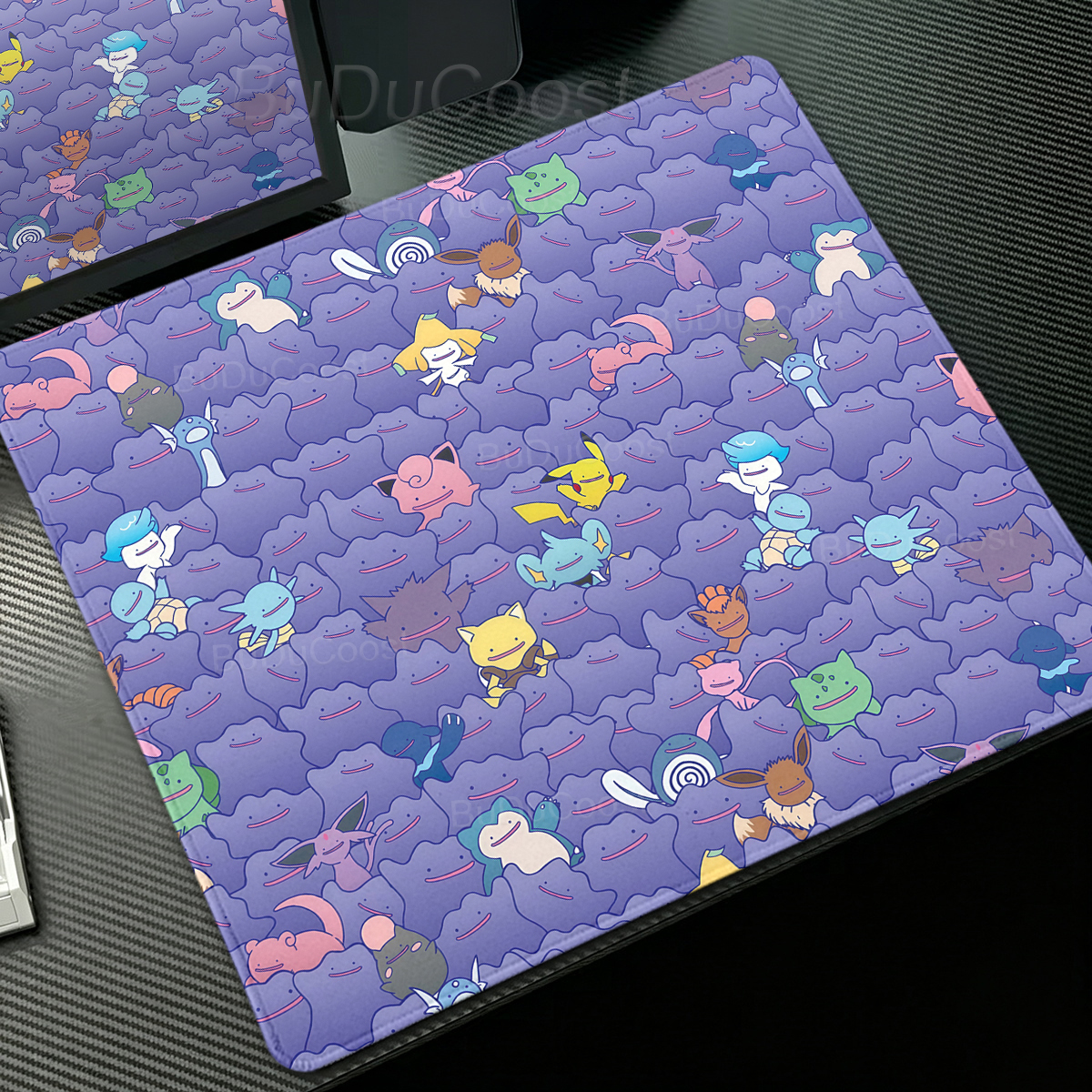 Anime Pokémon Ditto Mouse Pad  - огляд і ціна Gaming Accessories Pc Setup
