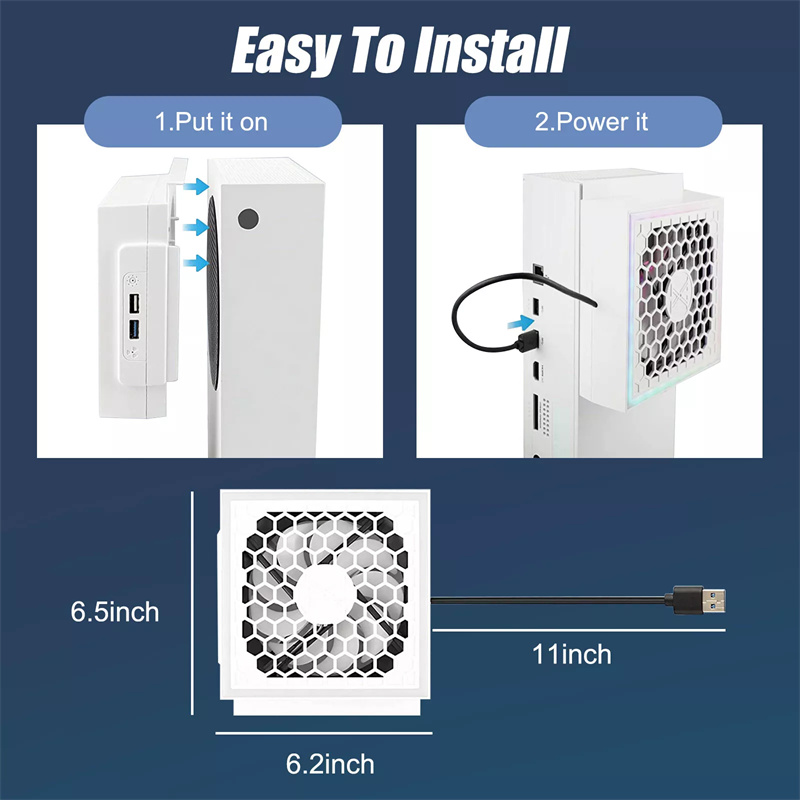 LED Cooling Fan Atmosphere Lig - огляд і ціна Gaming Setup Accessories Xbox