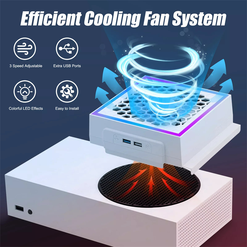 LED Cooling Fan Atmosphere Lig - огляд і ціна Gaming Setup Accessories Xbox
