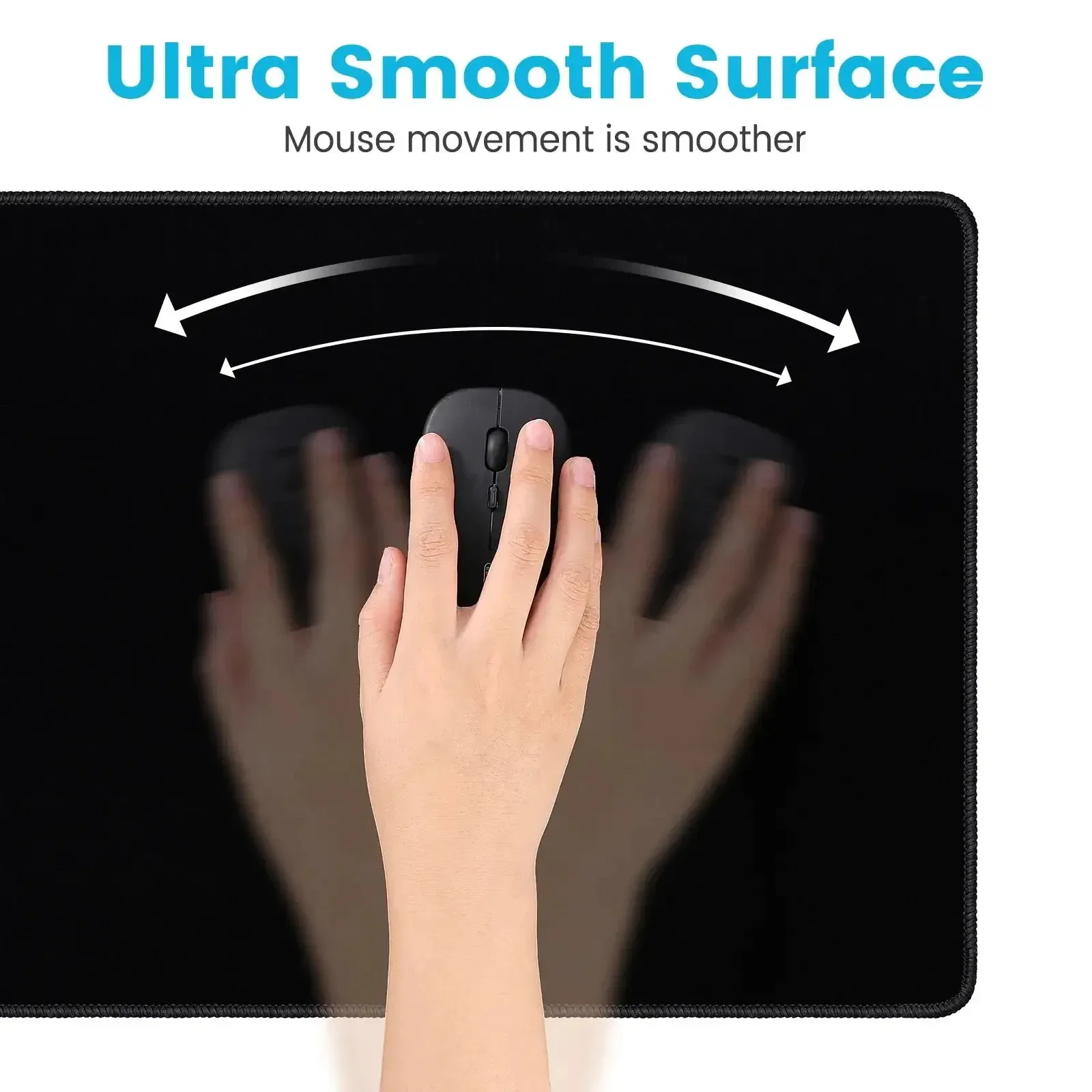 Black Mausepad Art Table Mouse - огляд і ціна Gaming Accessories For Your Desk