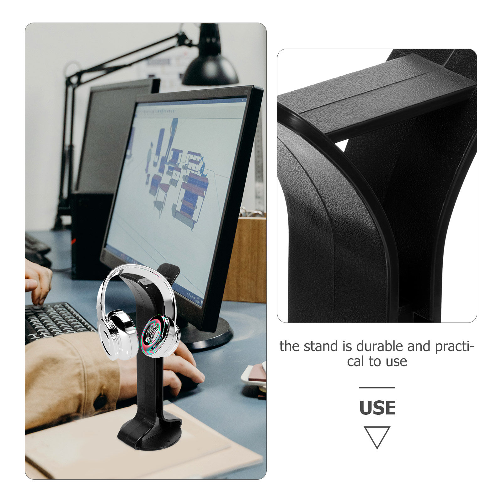 Sturdy Headphone Stand Headset - огляд і ціна Gaming Headphone Accessories