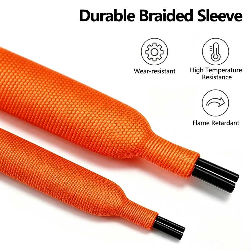 Temperature Resistant PE Braid - огляд і ціна Cable Sleeve Braided