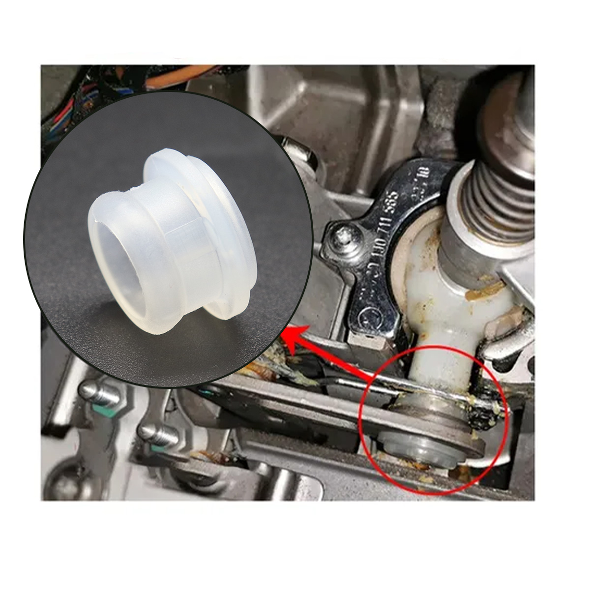 MT Gear Shift Lever Cable Bush - огляд і ціна Sleeved Cable Kit