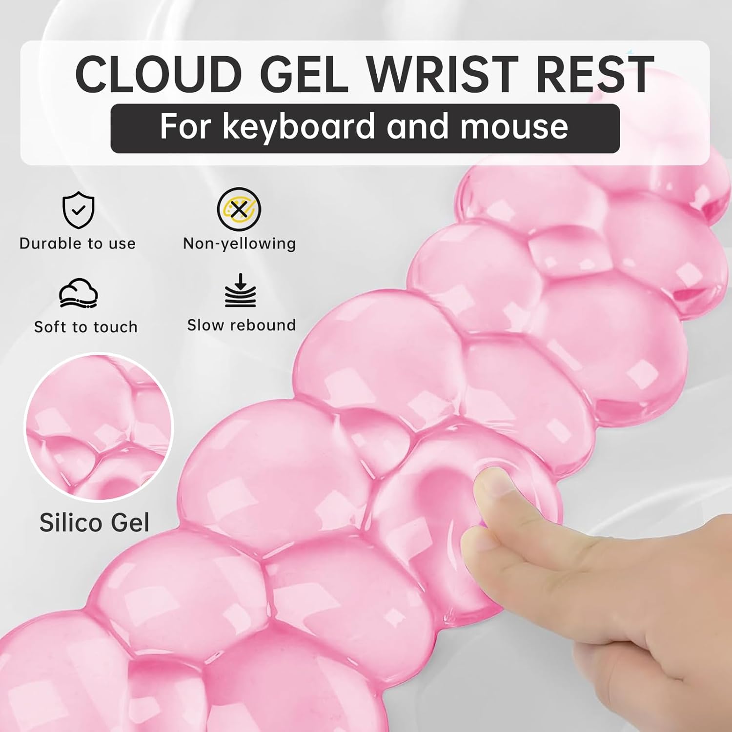 Mouse Pad with Wrist Rest, Sof - огляд і ціна Gaming Accessories Images