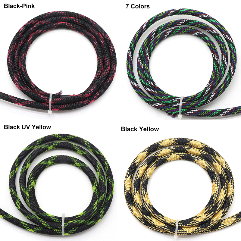 1~50M PET Expandable Cable Sle - огляд і ціна Cable Sleeve Braided