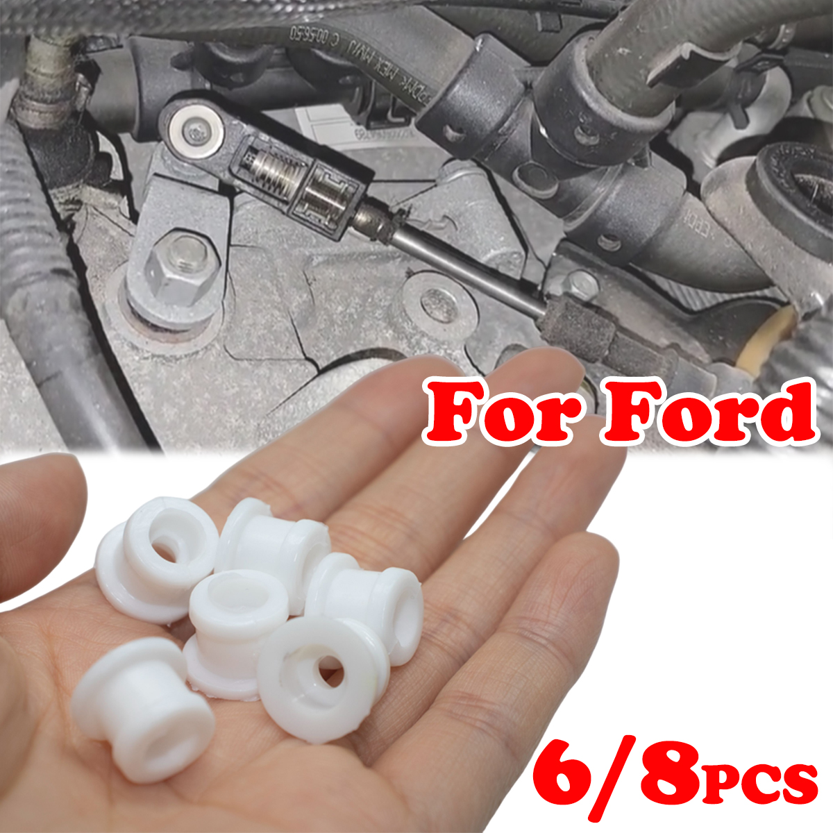 6/8pcs Shifter Cable Bushing F - огляд і ціна Sleeved Cable Kit