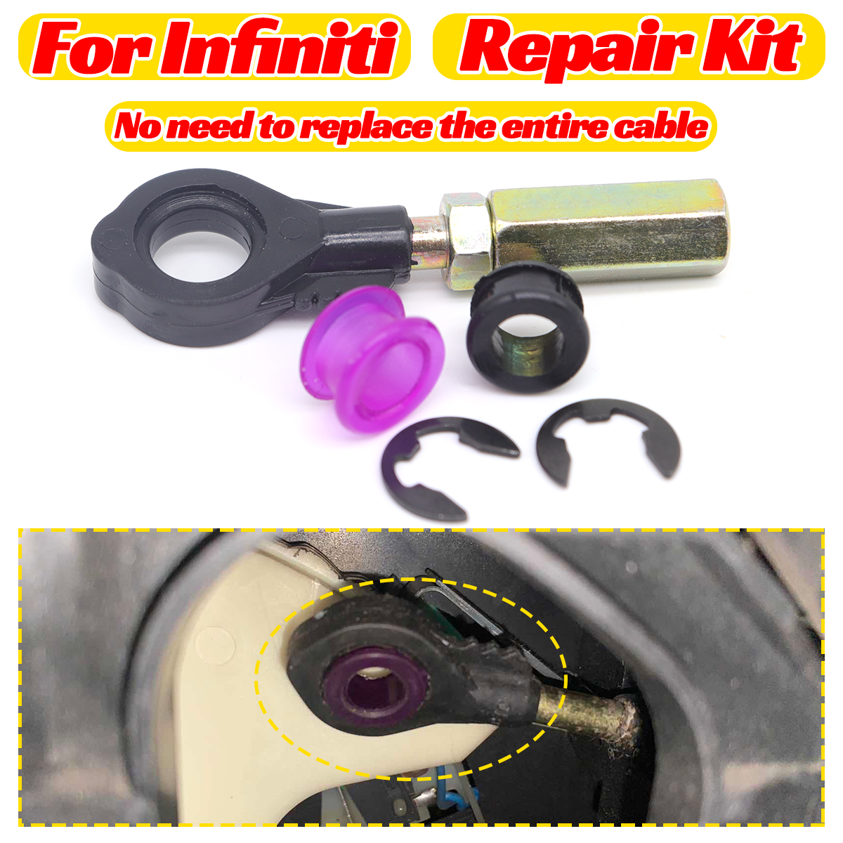 Gear Shifter Cable Linkage Bus - огляд і ціна Sleeved Cable Kit