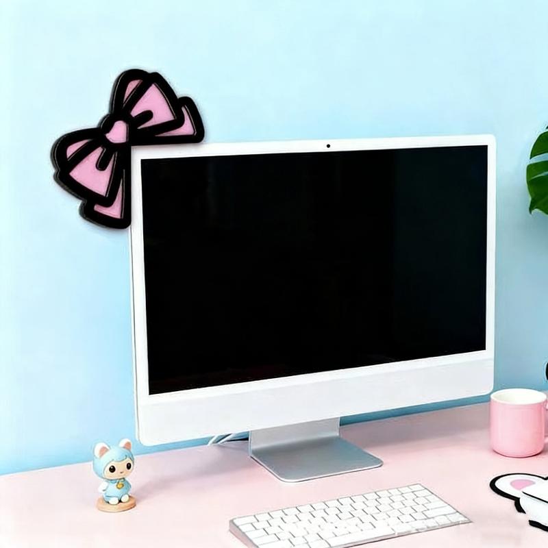 New 1/2Pcs Wooden Bowknot PC A - огляд і ціна Gaming Accessories Pc Setup