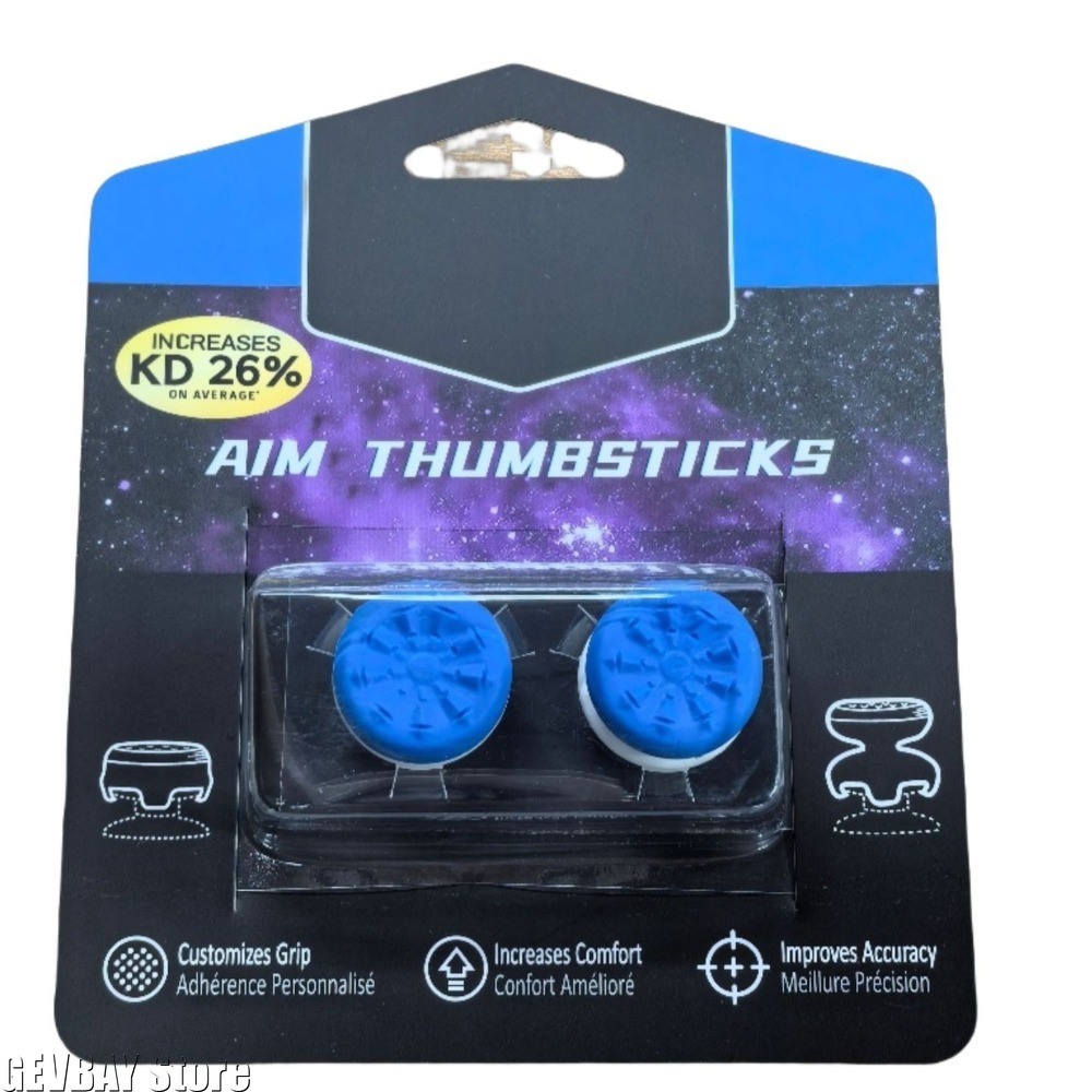 2pcs Silicone Thumb Grips for  - огляд і ціна Gaming Accessories For Ps5