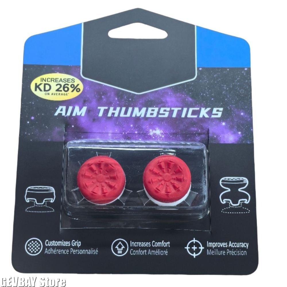 2pcs Silicone Thumb Grips for  - огляд і ціна Gaming Accessories For Ps5