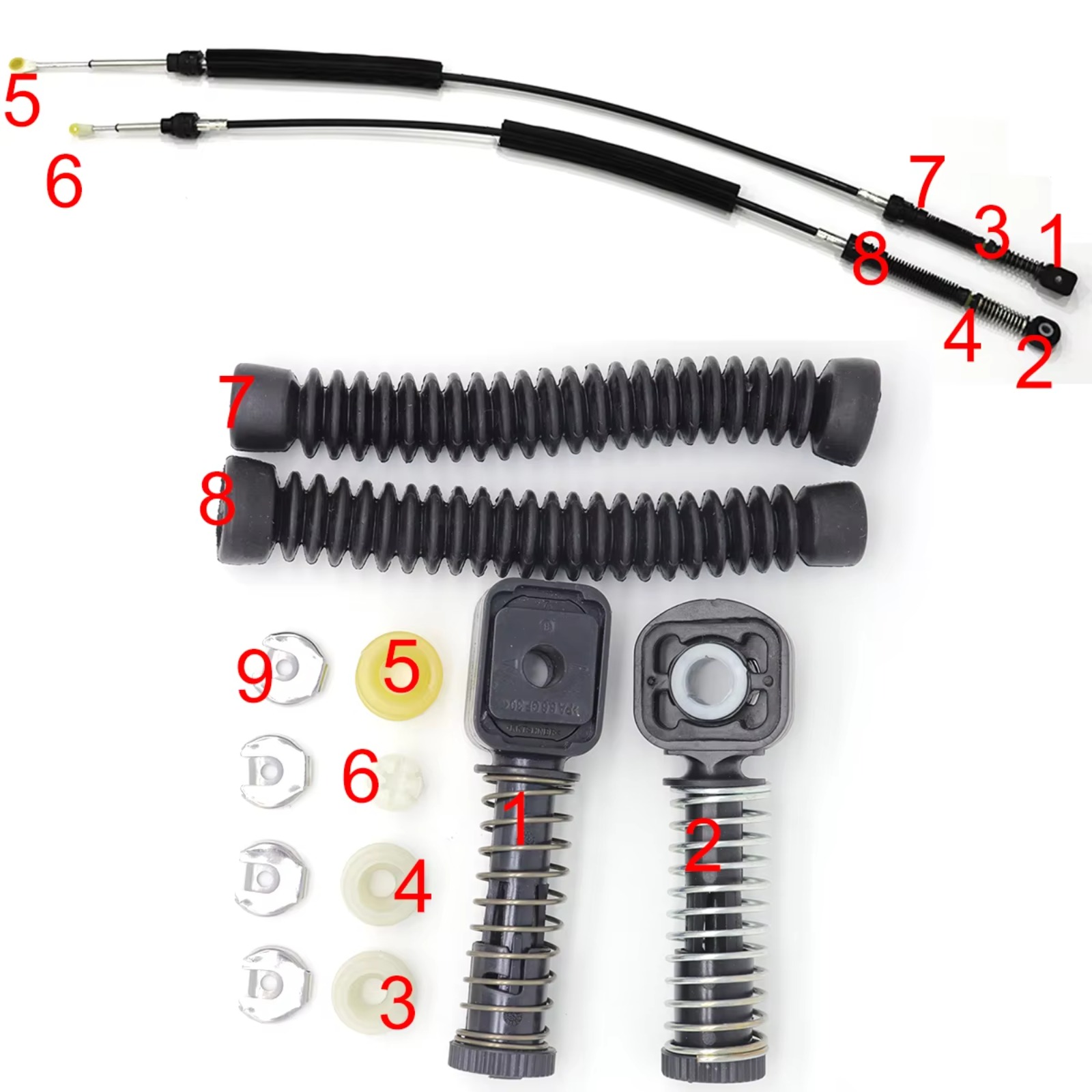 Manual Gear Shift Selector Lev - огляд і ціна Sleeved Cable Kit