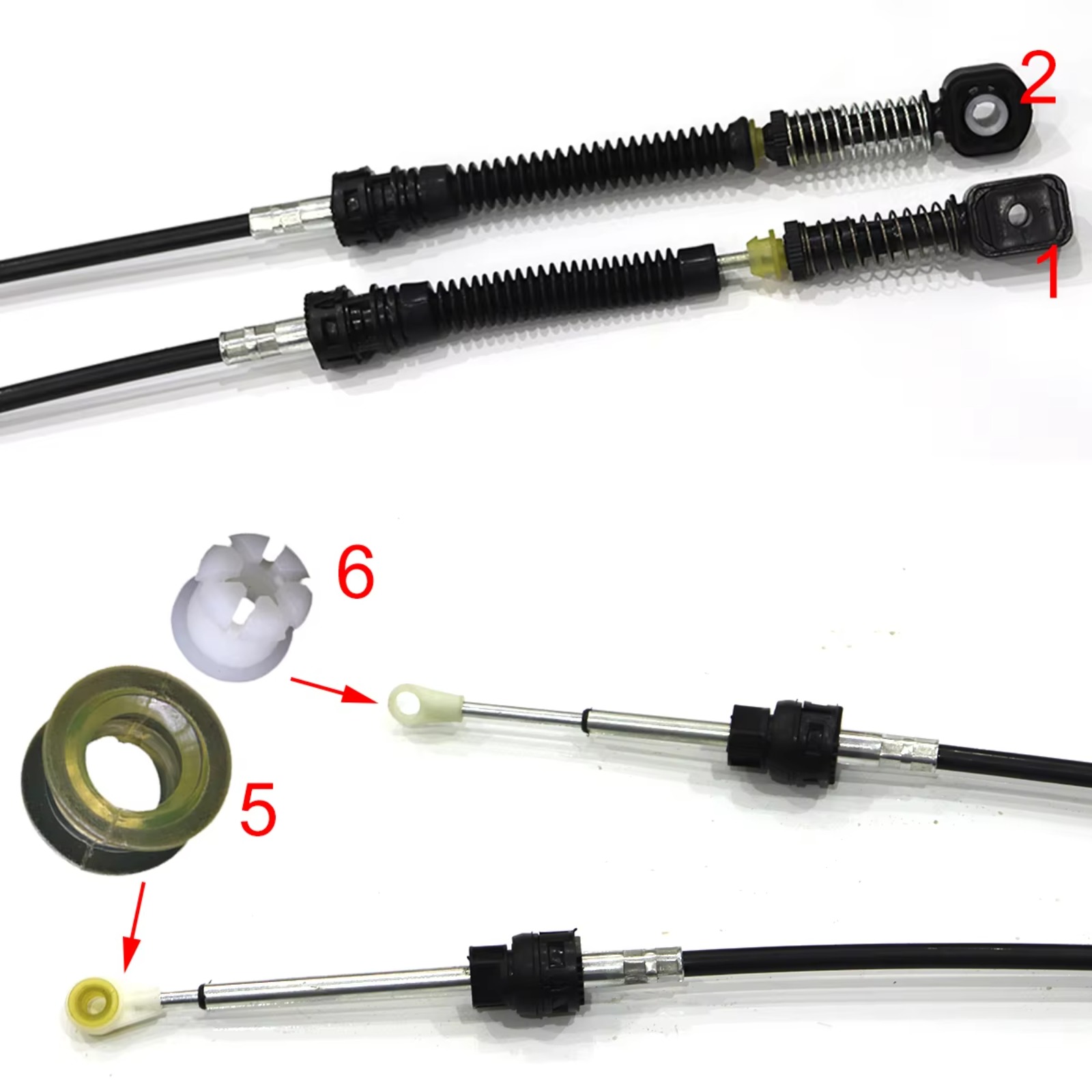 Manual Gear Shift Selector Lev - огляд і ціна Sleeved Cable Kit