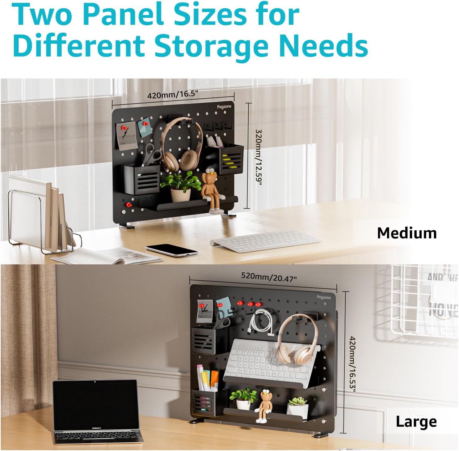 Clamp-on Desk Pegboard, Desk O - огляд і ціна Gaming Accessories Images