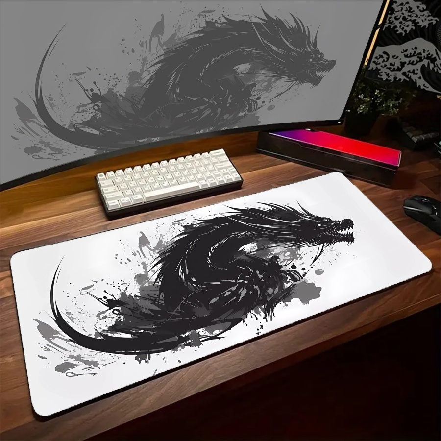 Mousepad Large Kawaii Dragon M - огляд і ціна Gaming Accessories Pc Setup