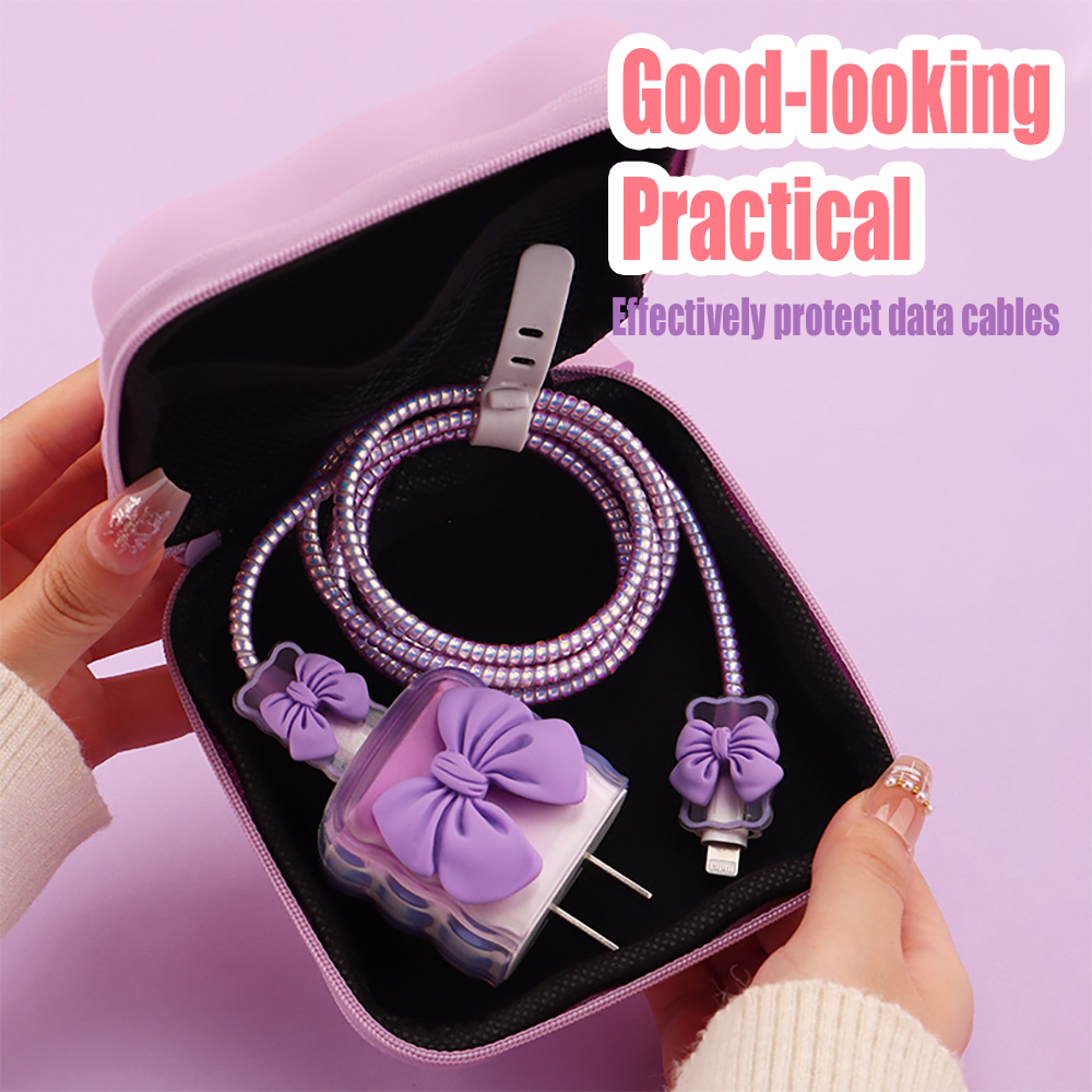 6PCS 3D Bow Protection Sleeve  - огляд і ціна Sleeved Cable Kit