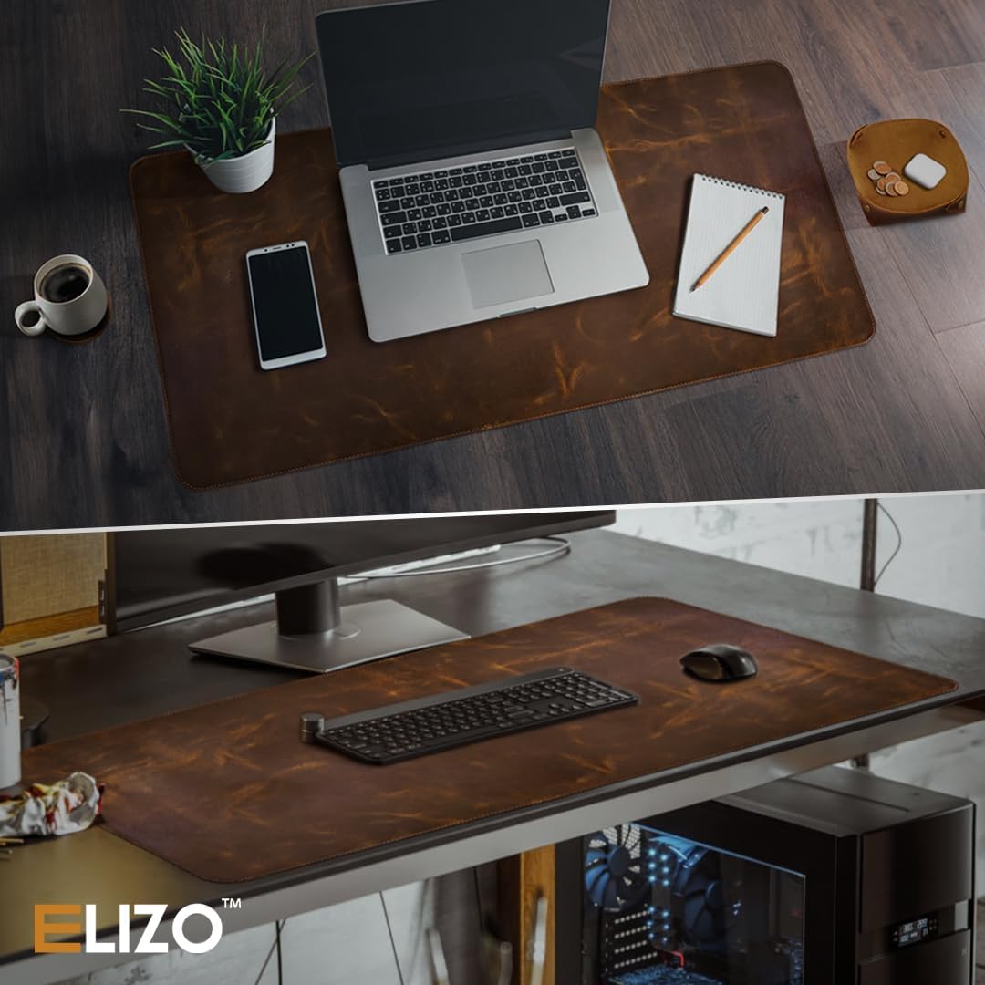 Large Leather Desk Mat Set (32 - огляд і ціна Gaming Accessories Images
