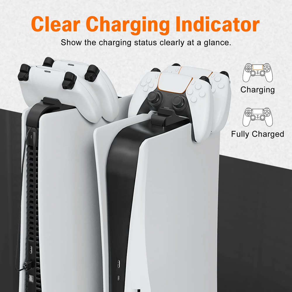 for PS5 Controller Charger Gam - огляд і ціна Gaming Accessories For Ps5