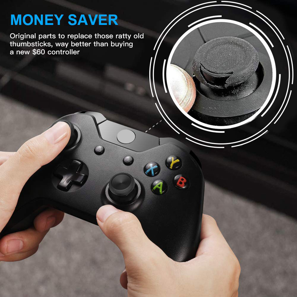 10Pcs 3D Analog Joystick Thumb - огляд і ціна Gaming Setup Accessories Xbox