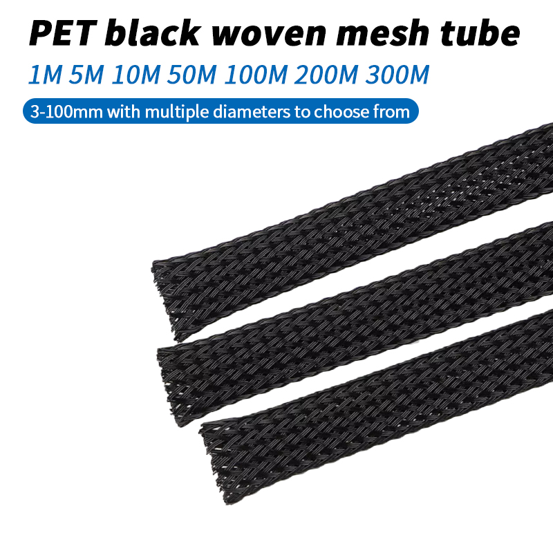Black Nylon Braided Cable Slee - огляд і ціна Cable Sleeve Braided