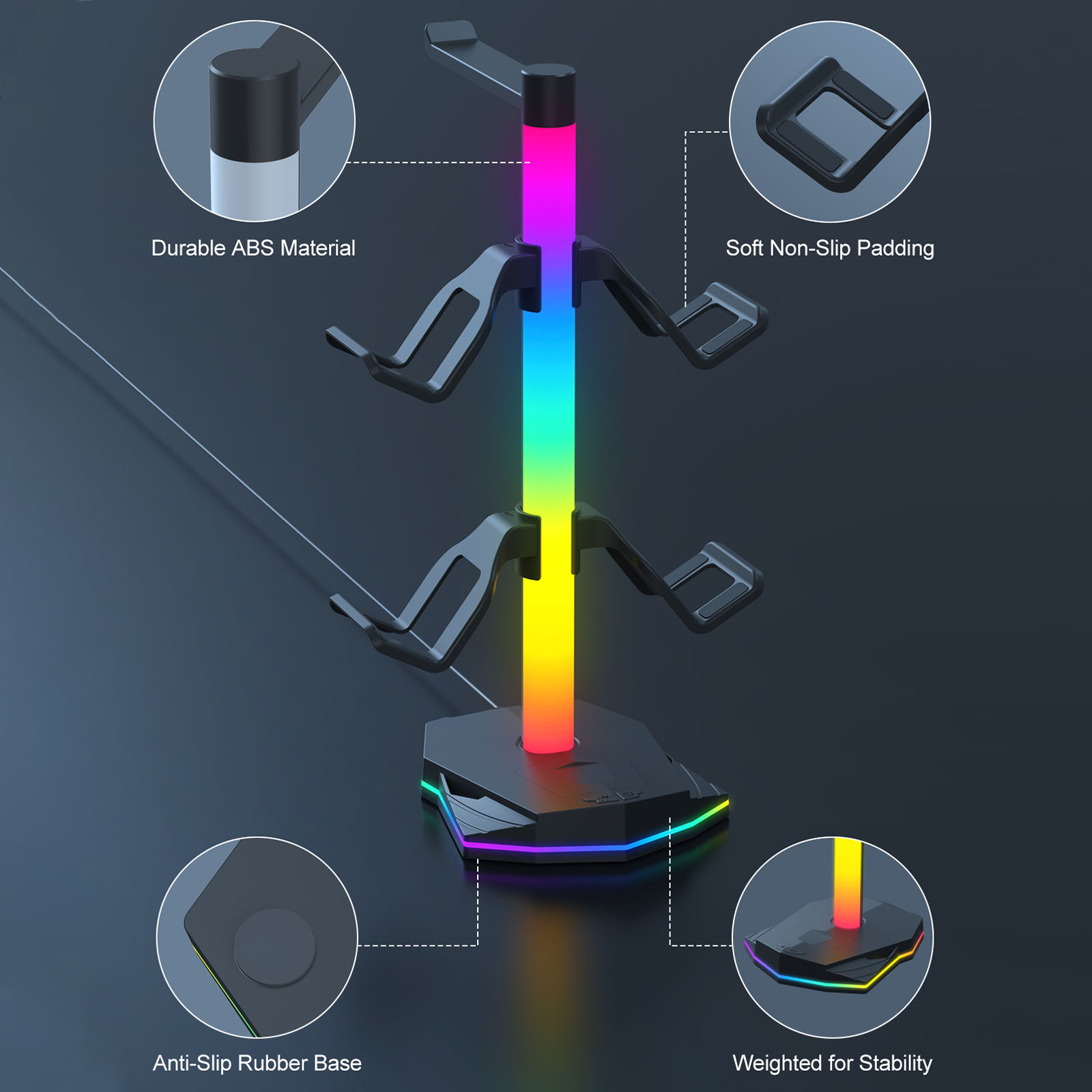 Headset Controller Display Sta - огляд і ціна Gaming Headphone Accessories