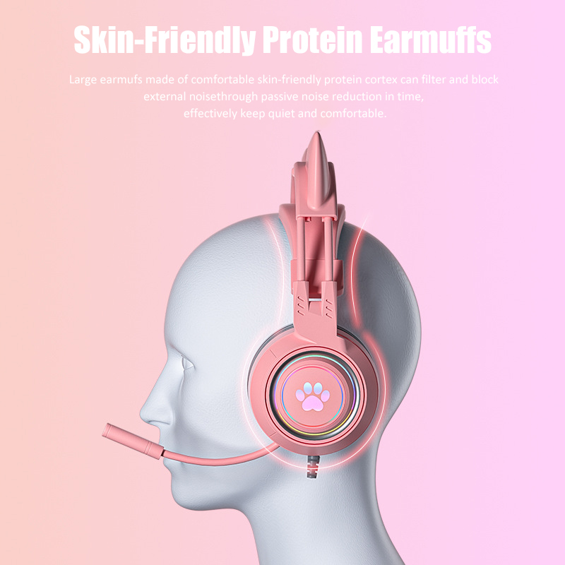 Cute Cat Ear Gaming Headphones - огляд і ціна Gaming Setup Accessories Xbox