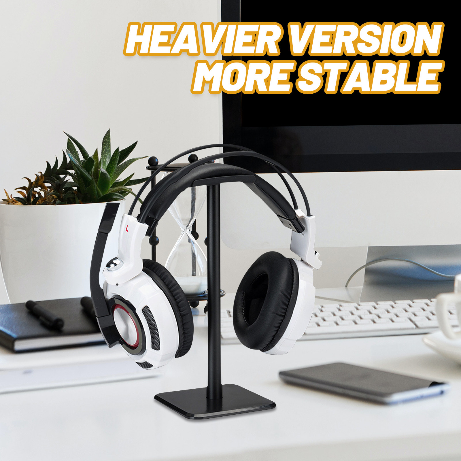 Headset Holder Weighed Stable  - огляд і ціна Gaming Headphone Accessories