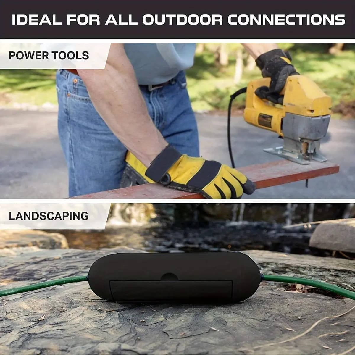 Outdoor Extension Cord Sleeve  - огляд і ціна Sleeved Cable Kit