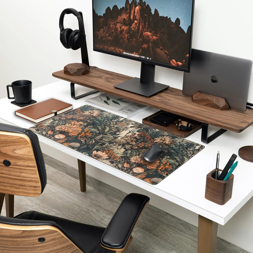 Boho Aesthetic Desk Mat Wildfl - огляд і ціна Gaming Accessories Images