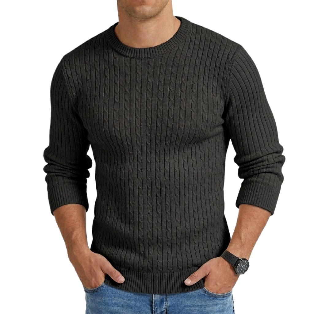 New Long Sleeve Crew Neck Swea - огляд і ціна Sleeved Cable Kit