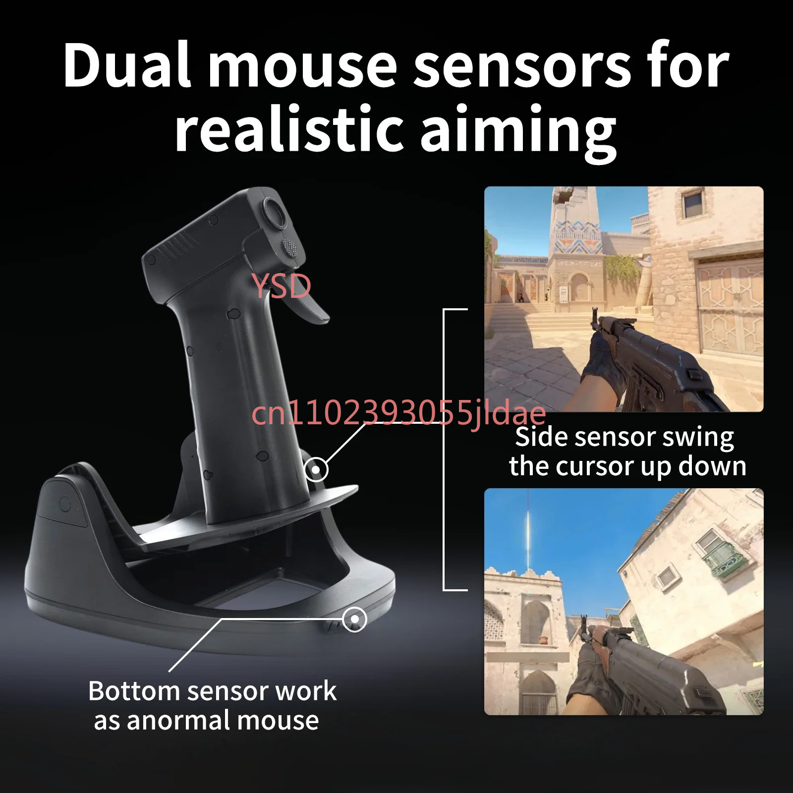 Mouse L25A Gun Mouse OrionTime - огляд і ціна Gaming Accessories Gamer